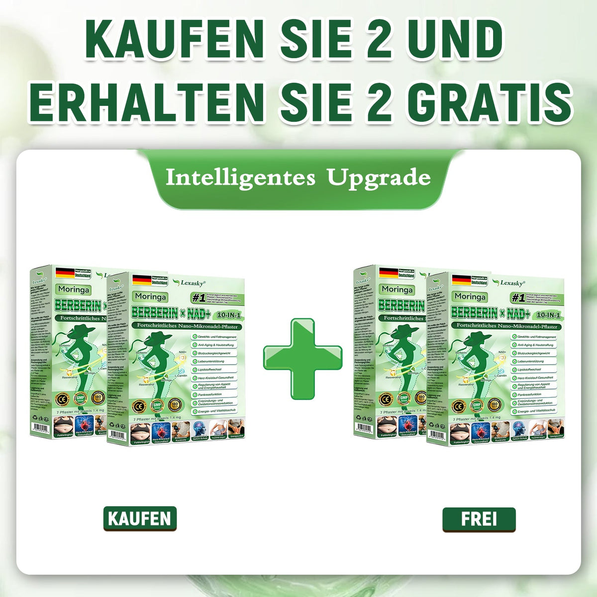 🎁 Nur noch 5 Boxen 𝐋𝐞𝐱𝐚𝐬𝐤𝐲® auf Lager! Spare heute zusätzlich 30% – starte deine tägliche Wellness-Routine, bevor dieses limitierte Angebot endet! ✅