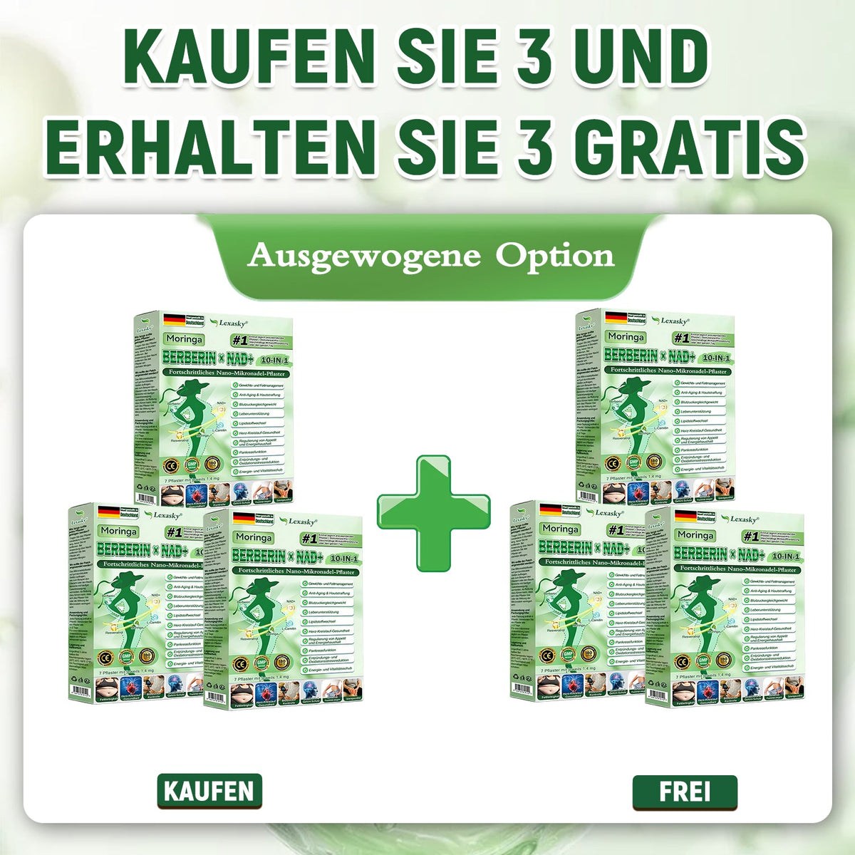 🎁 Nur noch 5 Boxen 𝐋𝐞𝐱𝐚𝐬𝐤𝐲® auf Lager! Spare heute zusätzlich 30% – starte deine tägliche Wellness-Routine, bevor dieses limitierte Angebot endet! ✅