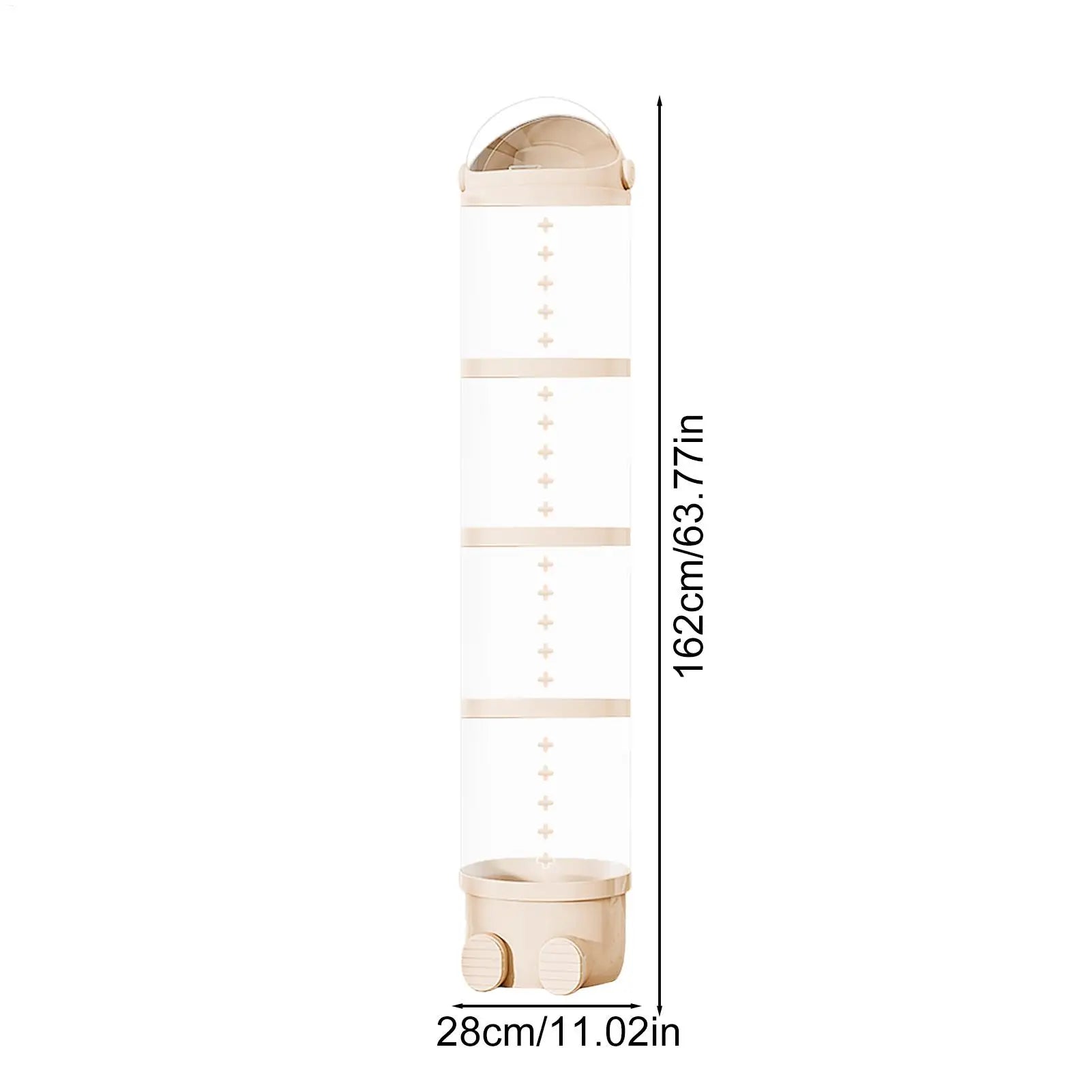 Plush Doll Storage Tube 3 layer / 4 layers Stuffed Animal Storage Toy Display Transparent Stuffed Dolls Storage Bucket Organizer